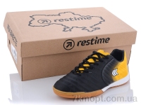 Купить Футбольная обувь Футбольная обувь Restime DD020810 black-white-yellow