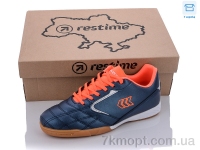 Купить Футбольная обувь Футбольная обувь Restime DWB22030 navy-r.orange-silver