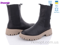 Купить Ботинки(зима) Ботинки Zhasmin 0759-4 чорний