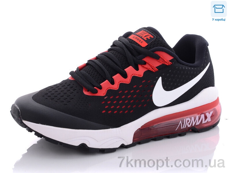 Кроссовки CR FQ2 чорно-червоний - 1