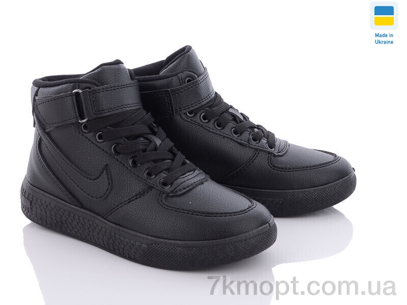 Кроссовки Lvovbaza B&R 117 чорний чп-old - 1