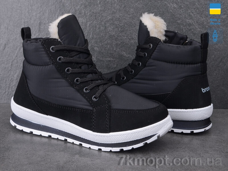 Ботинки Lvovbaza B&R Е16 чорний бп-old - 1