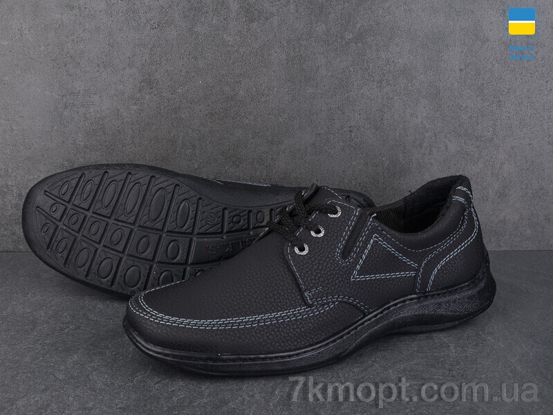 Туфли Lvovbaza Kluchkovskiy A12 чорний-old - 1