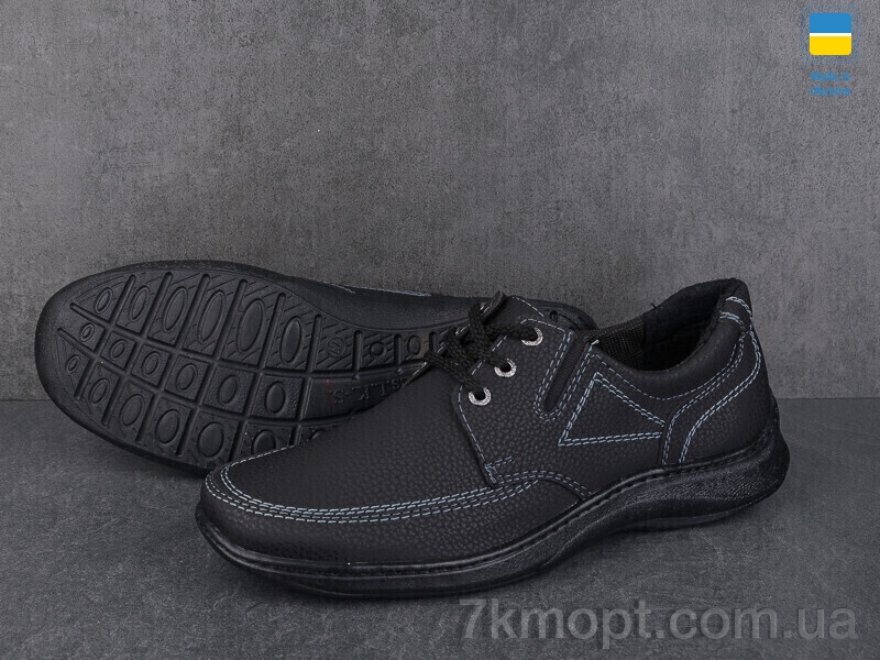 Туфли Lvovbaza Kluchkovskiy А12 чорний - 1