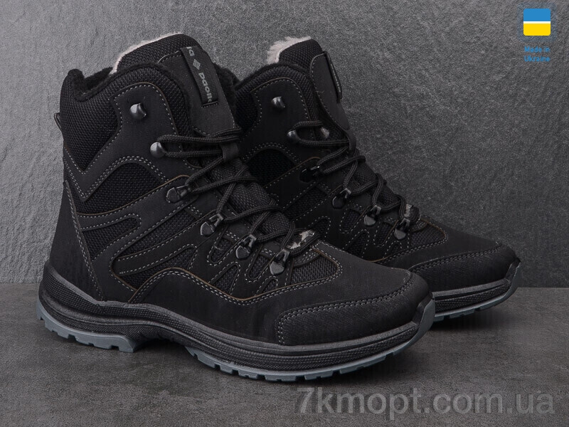 Ботинки Lvovbaza Paolla ПАТ3-6113 чорний-old - 1