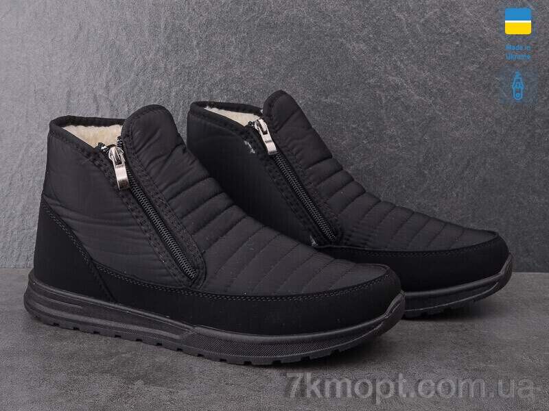 Ботинки Lvovbaza Progress 4236 чорний - 1