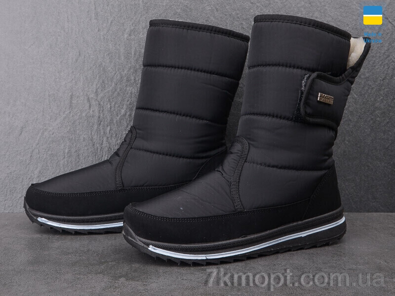 Дутики Paolla 3102 чорний - 1