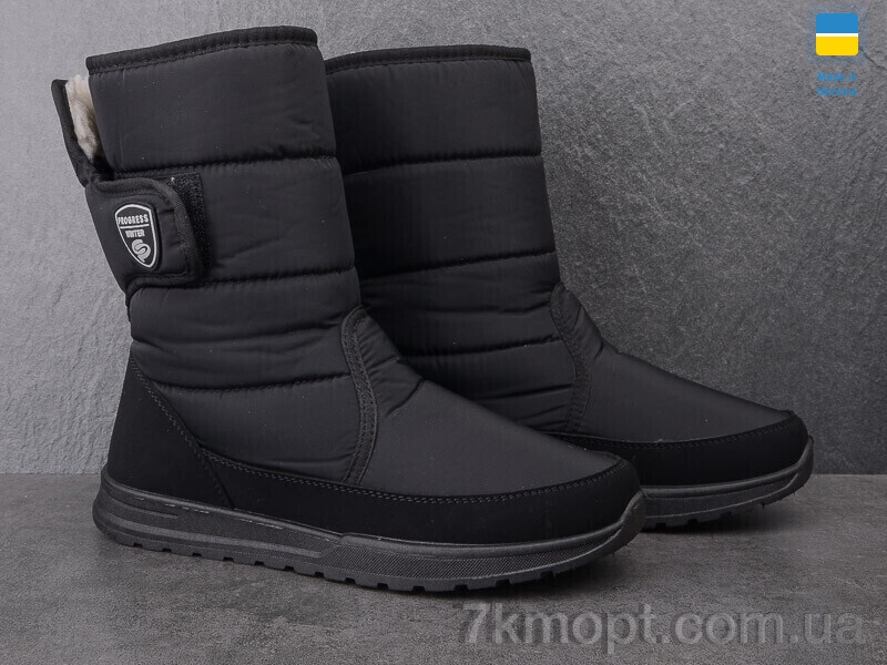 Дутики Paolla 4232 чорний - 1