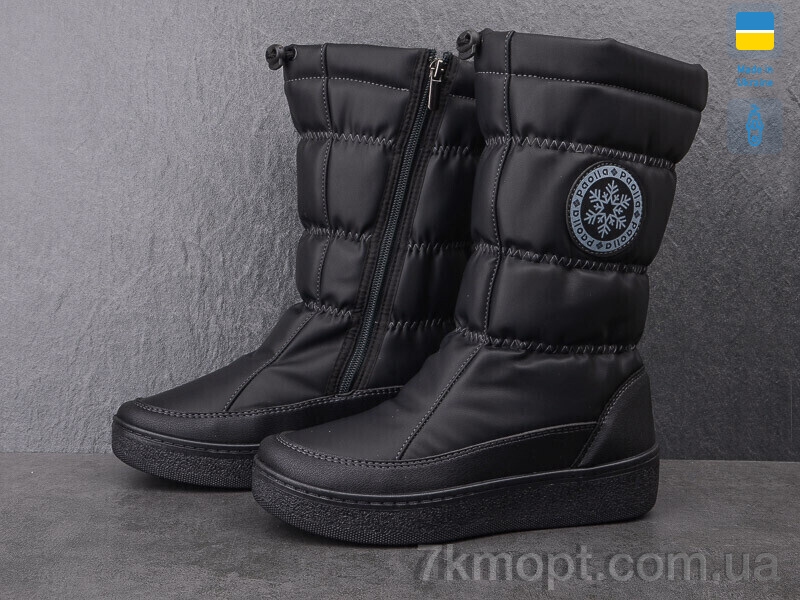 Сапоги Paolla 447 чорний - 1