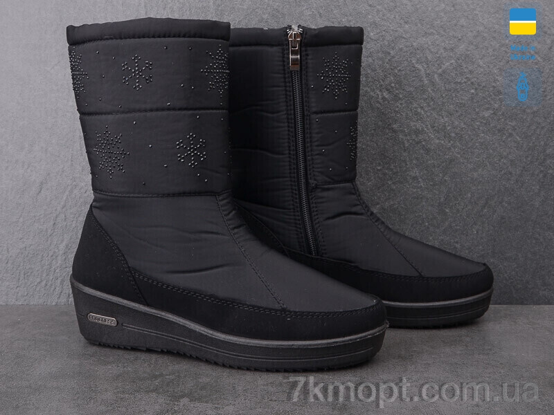 Дутики Paolla Progress 3011 чорний - 1