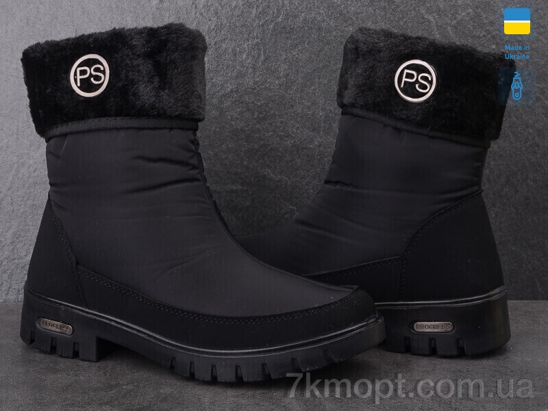 Дутики Paolla Progress 3404 чорний - 1