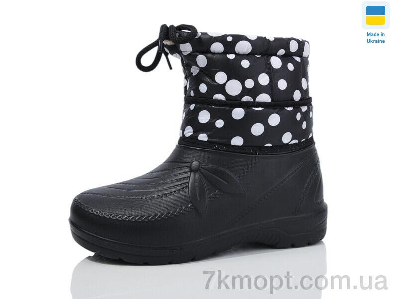 Купить Сапоги из пены Сапоги из пены Inblue A13 термо горох чорний