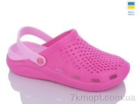 Купить Кроксы Кроксы Inblue Сабо жіночі N1 рожево-св.рожевий