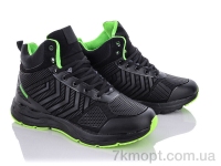 Купить Ботинки(зима)  Ботинки Ok Shoes 1037 black-green