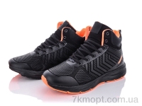 Купить Ботинки(зима)  Ботинки Ok Shoes 1037 black-orange