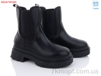 Купить Ботинки(весна-осень) Ботинки QQ shoes JP28 black
