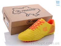 Купить Футбольная обувь Футбольная обувь Restime DM021105-1 yellow-orange-black