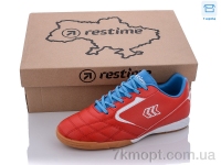 Купить Футбольная обувь Футбольная обувь Restime DWB22030 red-white-skyblue