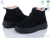 Купить Ботинки(зима) Ботинки Viscala 27968VL LЧ чорний зима