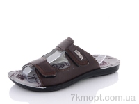 Купить Шлепки Шлепки SANLIN T7055Ш brown