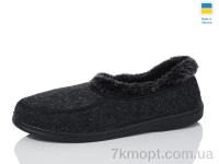 Купить Тапки Тапки Inblue 039-1 сукно black Купить Тапки Тапки Inblue 039-1 сукно black