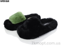 Купить Тапки Тапки Super Gear 323-19 black-green mix