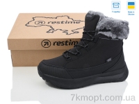 Купить Ботинки(зима) Ботинки Restime AWZ24299 black