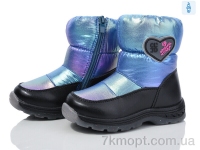 Купить Дутики Дутики Цветик A312 black-blue