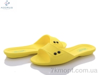Купить Шлепки Шлепки Acorus Кредо 107 желтый