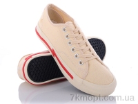 Купить Кеды Кеды Class Shoes A918 бежевый