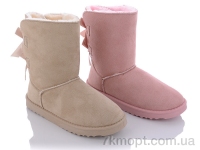 Купить Угги Угги Class Shoes U369 mix (розовый,бежевый)