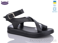 Купить Босоножки Босоножки Garti 0191 чорна шкіра-old