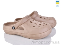 Купить Кроксы Кроксы Alex 12345 коричневий