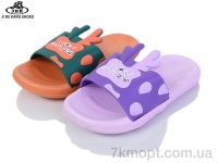 Купить Шлепки Шлепки Jibukang S758 orange-lilac mix Купить Шлепки Шлепки Jibukang S758 orange-lilac mix