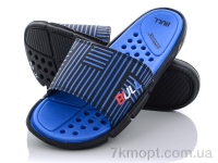 Купить Шлепки Шлепки Obuvok R022 black-blue (08841)