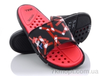 Купить Шлепки Шлепки Obuvok R023 black-red (08841)