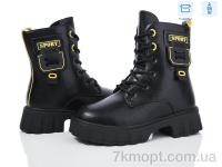 Купить Ботинки(зима) Ботинки Ok Shoes 2169B black-yellow