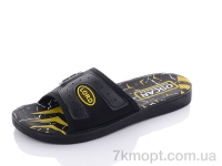 Купить Шлепки Шлепки Oscar S23 black-yellow