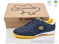 Купить Футбольная обувь Футбольная обувь Restime DM024409-1 navy-yellow