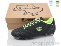 Купить Футбольная обувь Футбольная обувь Restime DM024412-2 black-lime