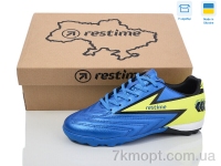 Купить Футбольная обувь Футбольная обувь Restime DW024127-1 royal-lime Купить Футбольная обувь Футбольная обувь Restime DW024127-1 royal-lime