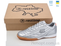 Купить Футбольная обувь Футбольная обувь Restime DW024133 silver-grey-orange Купить Футбольная обувь Футбольная обувь Restime DW024133 silver-grey-orange