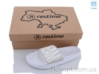 Купить Шлепки Шлепки Restime FWL22333 white