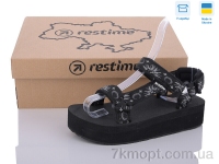 Купить Босоножки Босоножки Restime KWL24036 black-sun