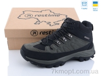 Купить Ботинки(зима) Ботинки Restime PMZ23605 khaki-black Купить Ботинки(зима) Ботинки Restime PMZ23605 khaki-black