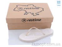 Купить Шлепки Шлепки Restime TWL22025 beige