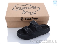 Купить Шлепки Шлепки Restime TWL22034 black