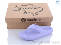 Купить Шлепки Шлепки Restime TWL22272 lavander