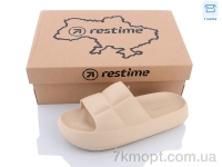 Купить Шлепки Шлепки Restime TWL23123 beige