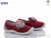 Купить Слипоны Слипоны Roks K101 бордо Купить Слипоны Слипоны Roks K101 бордо